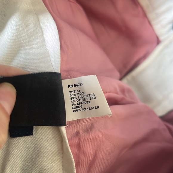 GAP Stretch wool black and white dress pants size 0R - Picture 8 of 10